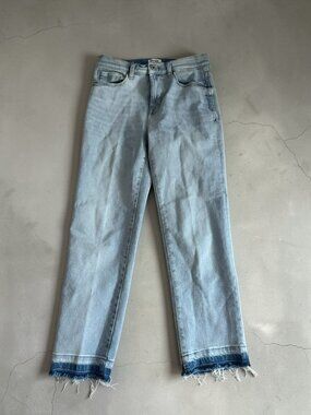 KENSIE The Allie High Rise Slim Straight Size 6